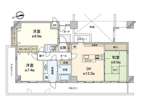 間取図(平面図)