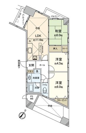 間取図(平面図)