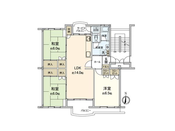間取図(平面図)