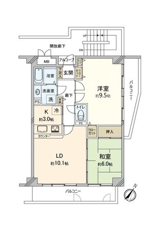 間取図(平面図)