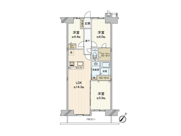 間取図(平面図)