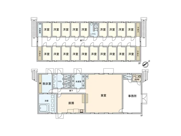 間取図(建物①)