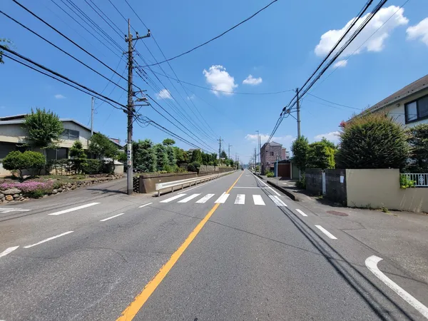 前面道路