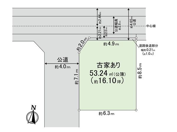 新座市石神1丁目 土地 区画図 新座市石神1丁目 土地 区画図