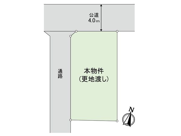 新座市新堀1丁目 土地 区画図