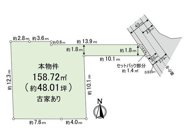 西東京市泉町3丁目 土地 土地写真