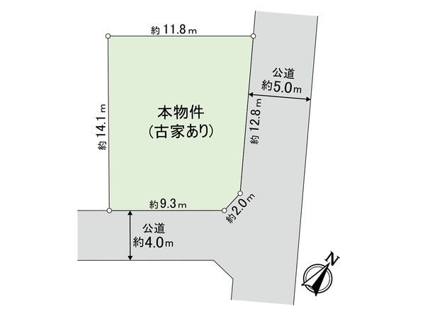 東久留米市浅間町1丁目 土地 区画図 東久留米市浅間町1丁目 土地 区画図