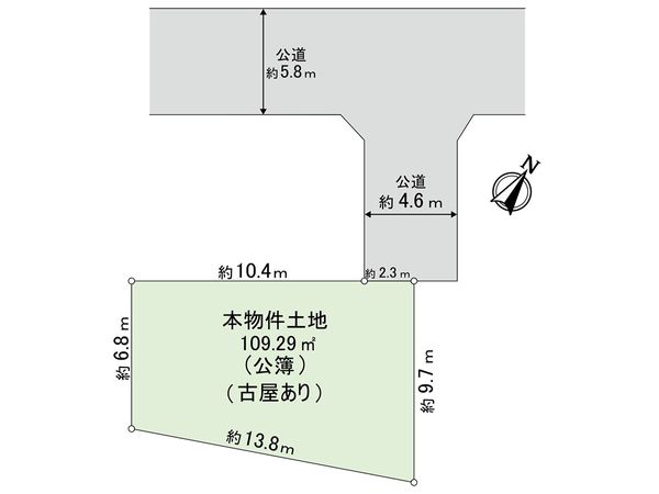 新座市道場2丁目 土地 区画図 新座市道場2丁目 土地 区画図