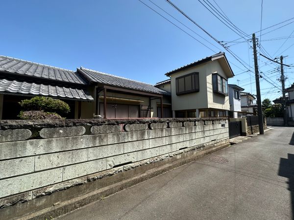 清瀬市野塩5丁目 土地 前面道路含む外観