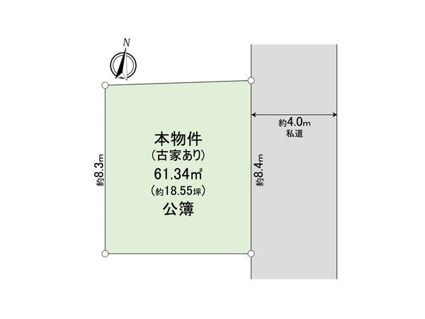 新座市野寺4丁目 土地 区画図 新座市野寺4丁目 土地 区画図