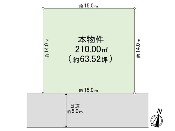 新座市あたご3丁目 土地 区画図 新座市あたご3丁目 土地 区画図