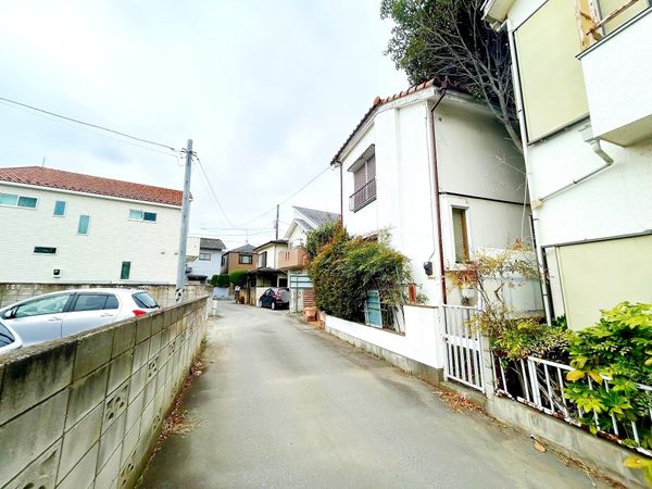 清瀬市松山1丁目 土地 前面道路含む外観 清瀬市松山1丁目 土地 前面道路含む外観