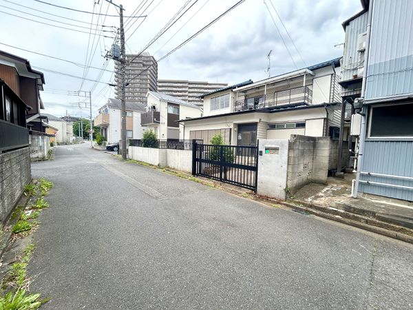 東久留米市幸町4丁目 土地 前面道路含む外観 東久留米市幸町4丁目 土地 前面道路含む外観