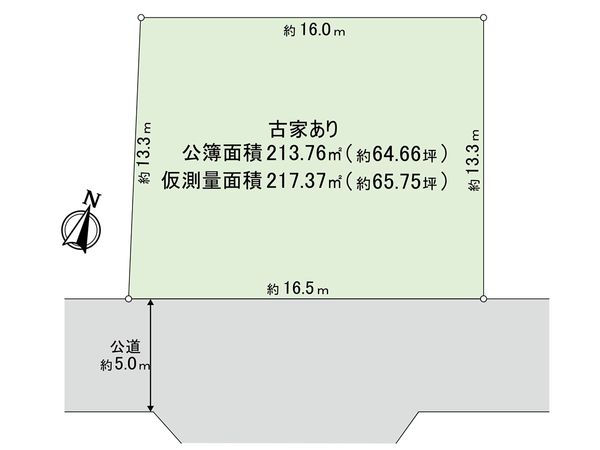 東久留米市幸町4丁目 土地 区画図 東久留米市幸町4丁目 土地 区画図
