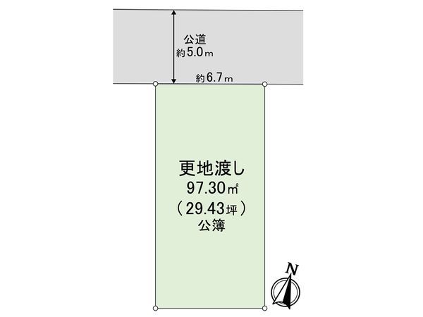 東久留米市八幡町2丁目 土地 区画図 東久留米市八幡町2丁目 土地 区画図