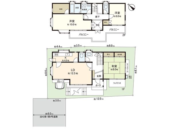 新座市野寺3丁目 戸建 間取図(平面図) 新座市野寺3丁目 戸建 間取図(平面図)