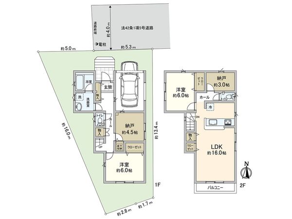 間取図(平面図)