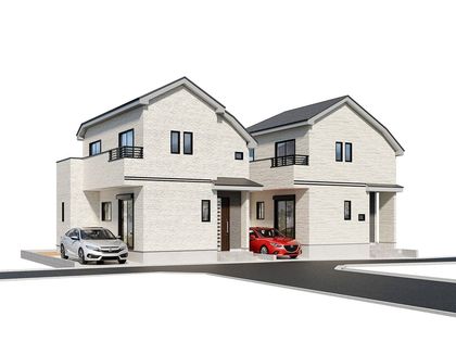 新座市野寺3丁目 新築戸建A号棟 外観パース図