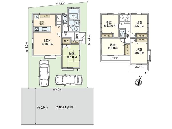 清瀬市旭が丘3丁目 戸建 間取図(平面図) 清瀬市旭が丘3丁目 戸建 間取図(平面図)