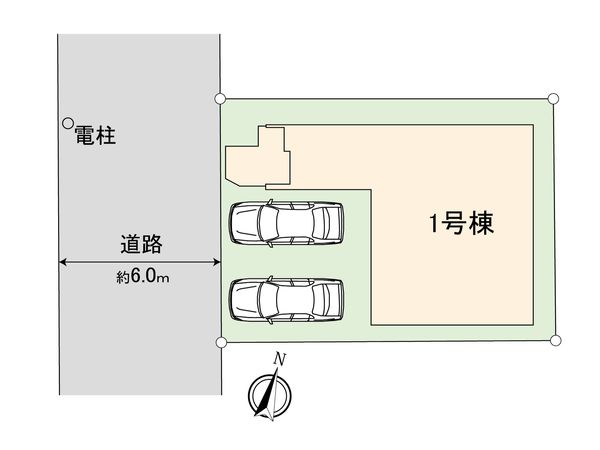 清瀬市竹丘2丁目 新築戸建 間取図(平面図) 清瀬市竹丘2丁目 新築戸建 間取図(平面図)
