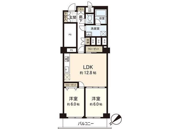 ひばりヶ丘プラザ 間取図(平面図)