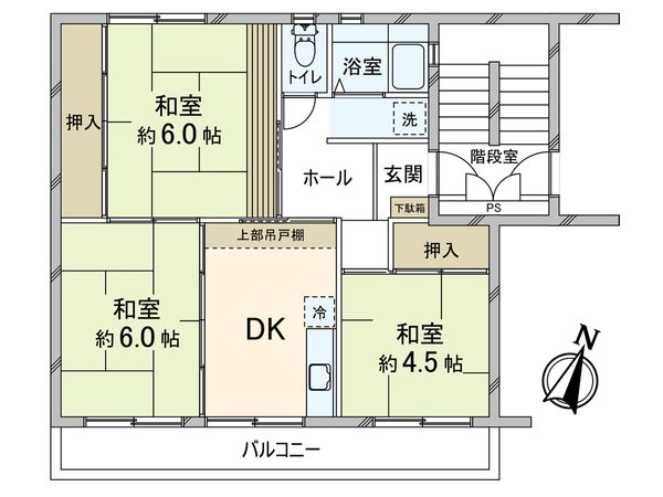 清瀬台田住宅 間取図(平面図) 清瀬台田住宅 間取図(平面図)