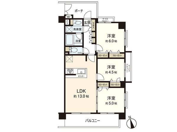 間取図(平面図)