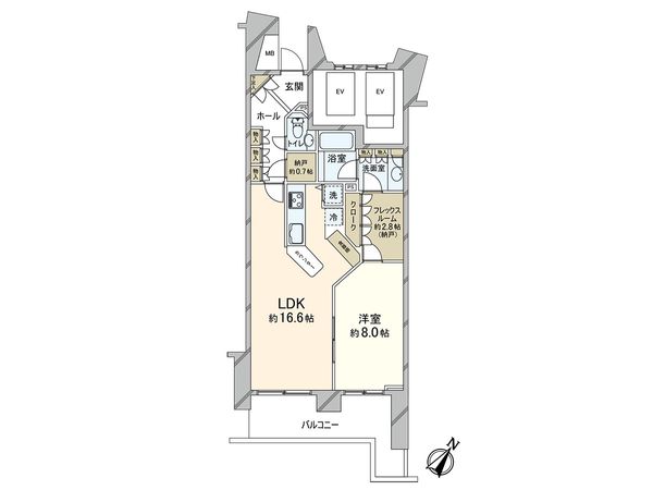 パークシティひばりが丘 間取図(平面図)