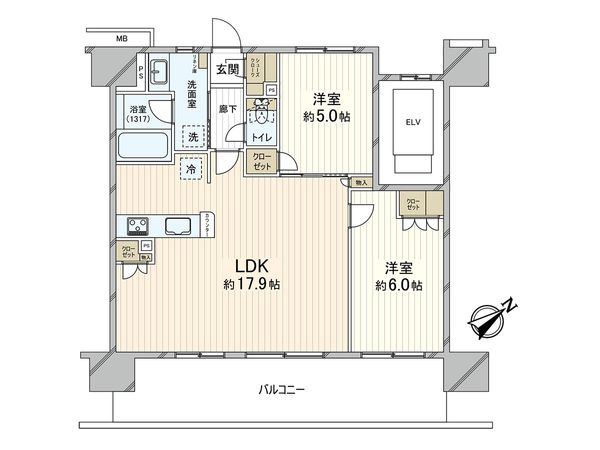 サンクレイドル清瀬 間取図(平面図)