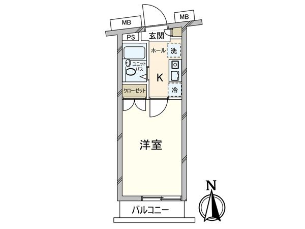 菱和パレスひばりが丘 間取図(平面図)