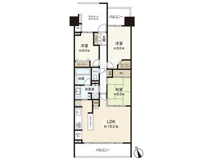 間取図(平面図)