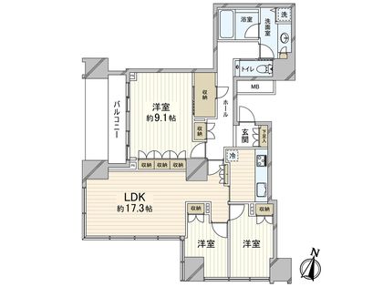 間取図(平面図)