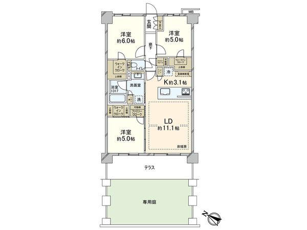 間取図(平面図)