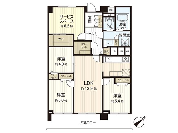 ひばりヶ丘プラザ 間取図(平面図) ひばりヶ丘プラザ 間取図(平面図)