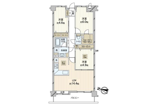 間取図(平面図)