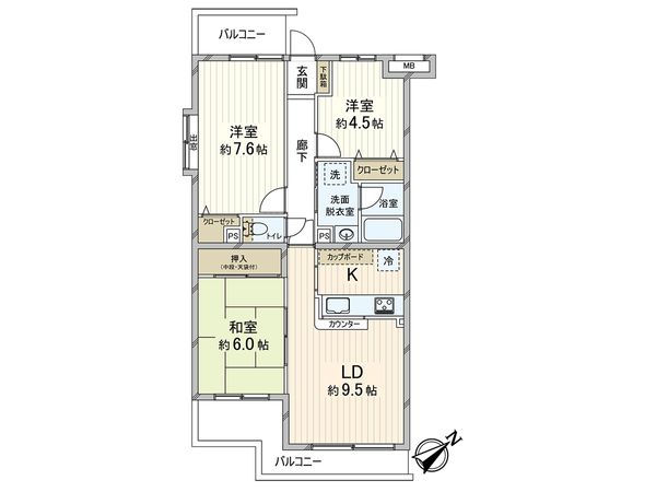 間取図(平面図)