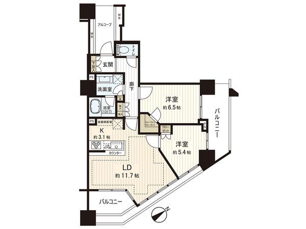 間取図(平面図)