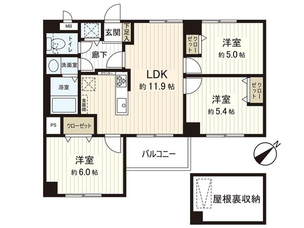 間取図(平面図)