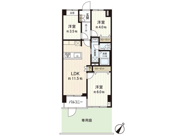 パークハイツ清瀬 間取図(平面図) 間取図(平面図)