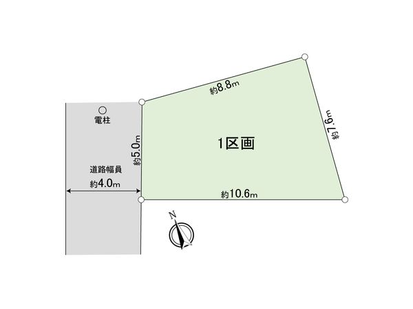 板橋区常盤台3丁目土地 区画図 板橋区常盤台3丁目土地 区画図