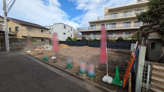 板橋区常盤台3丁目土地 土地写真