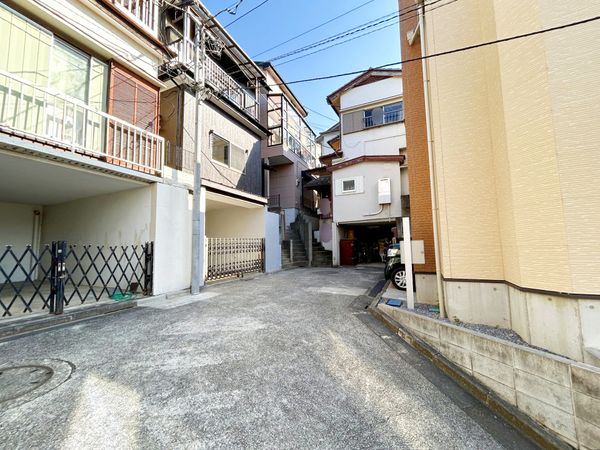 板橋区若木2丁目土地 前面道路含む外観 前面道路含む外観