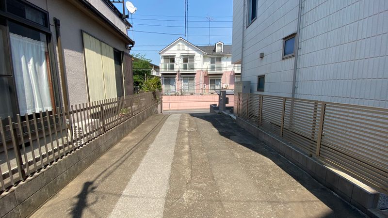 板橋区前野町5丁目土地 前面道路含む外観 板橋区前野町5丁目土地 前面道路含む外観