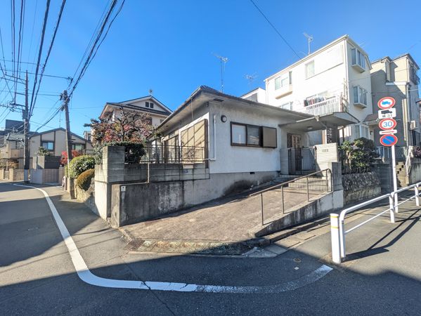 板橋区常盤台1丁目土地 前面道路含む外観 板橋区常盤台1丁目土地 前面道路含む外観