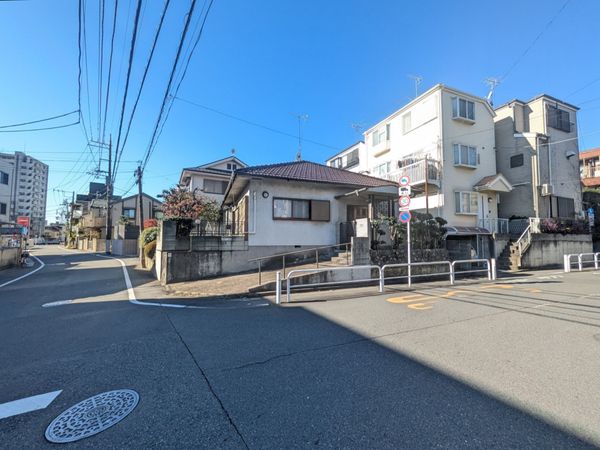 板橋区常盤台1丁目土地 前面道路含む外観 板橋区常盤台1丁目土地 前面道路含む外観