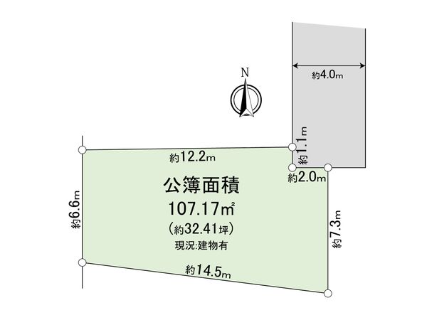 練馬区大泉学園町1丁目土地 区画図 練馬区大泉学園町1丁目土地 区画図