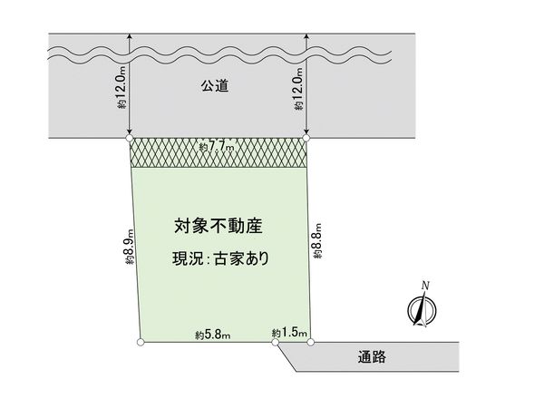 板橋区徳丸6丁目土地 区画図 板橋区徳丸6丁目土地 区画図