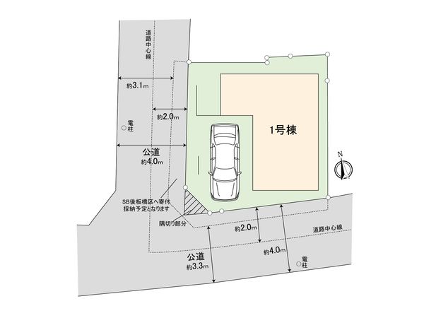 板橋区前野町2丁目新築戸建 間取図(平面図)