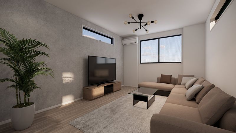 板橋区上板橋3丁目新築戸建 完成予想図(内観)