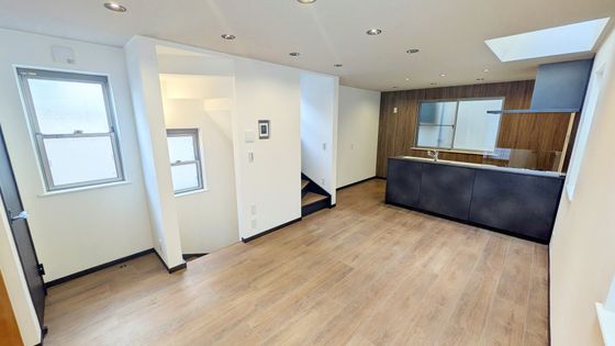 板橋区東新町2丁目戸建 リビング